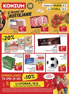 Konzum Katalog - Pregled kataloga iz trgovine Konzum, vrijedi od 06.05.2026