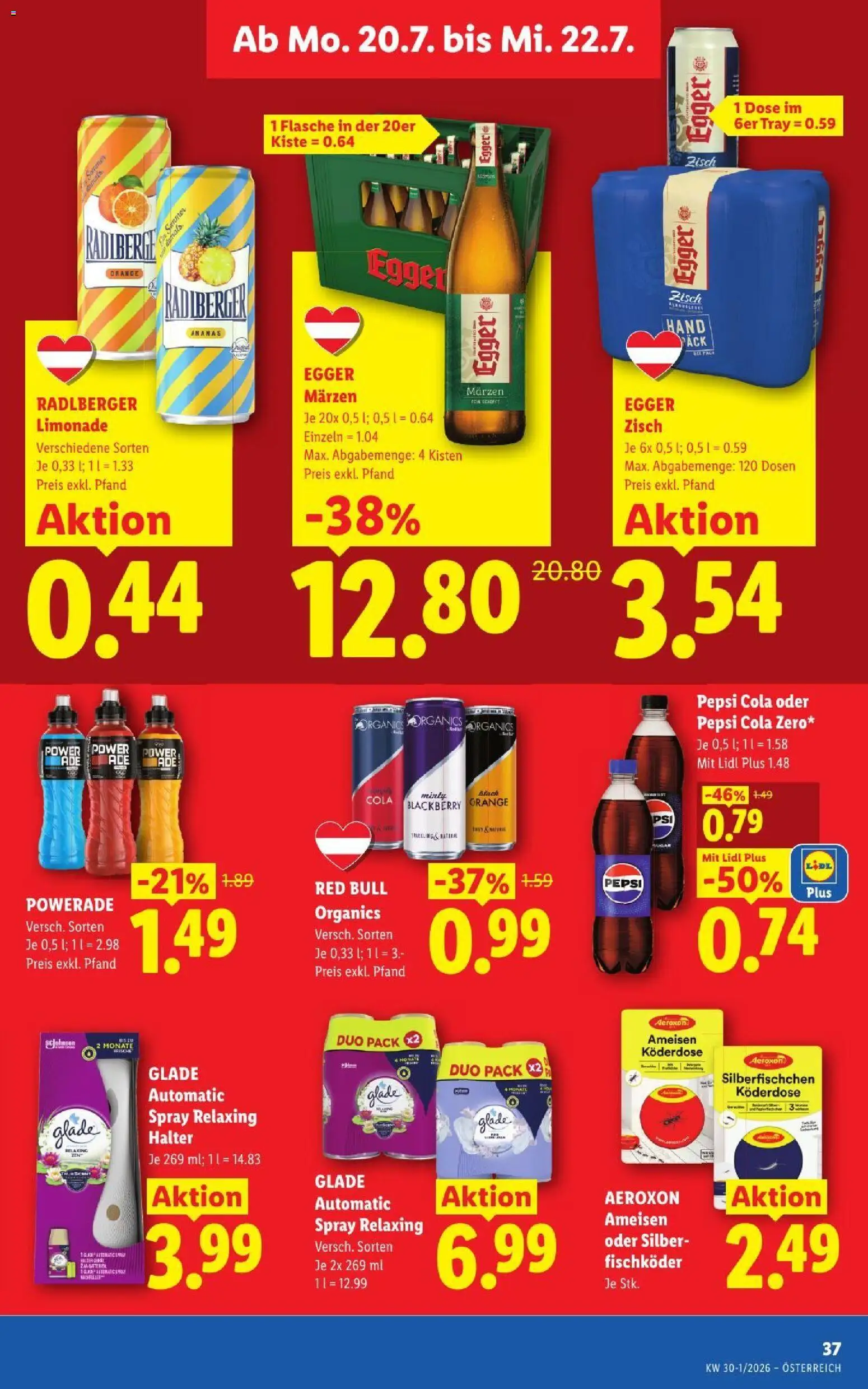 Lidl - Flugblatt gültig ab 16.07.2026 | Seite: 44 | Produkte: Pepsi, Ananas