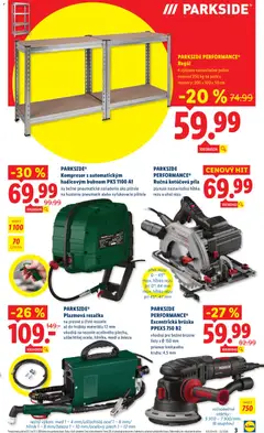 Lidl leták platný od 25.05.2026 | Strana: 3 | Produkty: Regál, Kompresor, Píla, Police