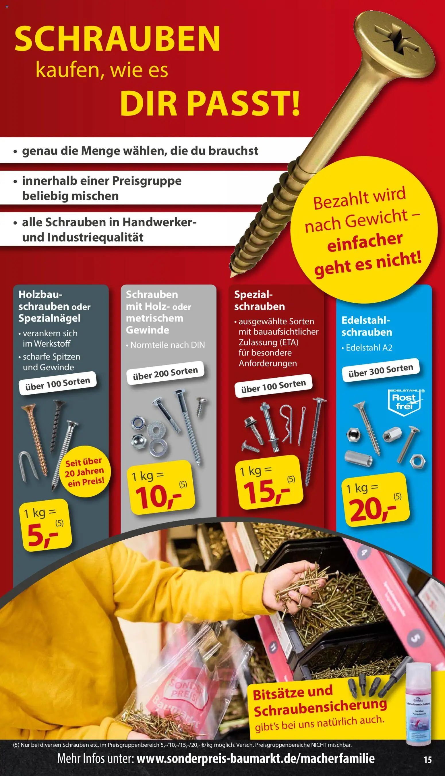 Sonderpreis Baumarkt Prospekt – gültig ab 31.10.2026 | Seite: 15