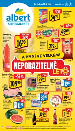 Náhled letáku Albert leták - Supermarket od 24.06.2026