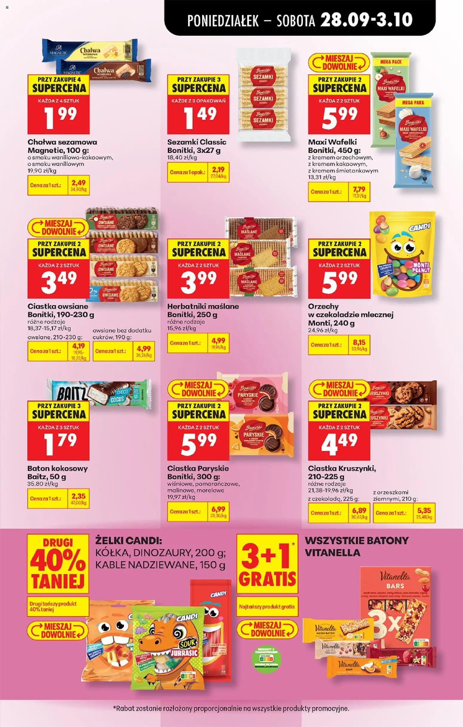 Biedronka Polsko leták - Codziennie niskie ceny od 28.09.2026 | Strana: 77 | Produkty: Müsli