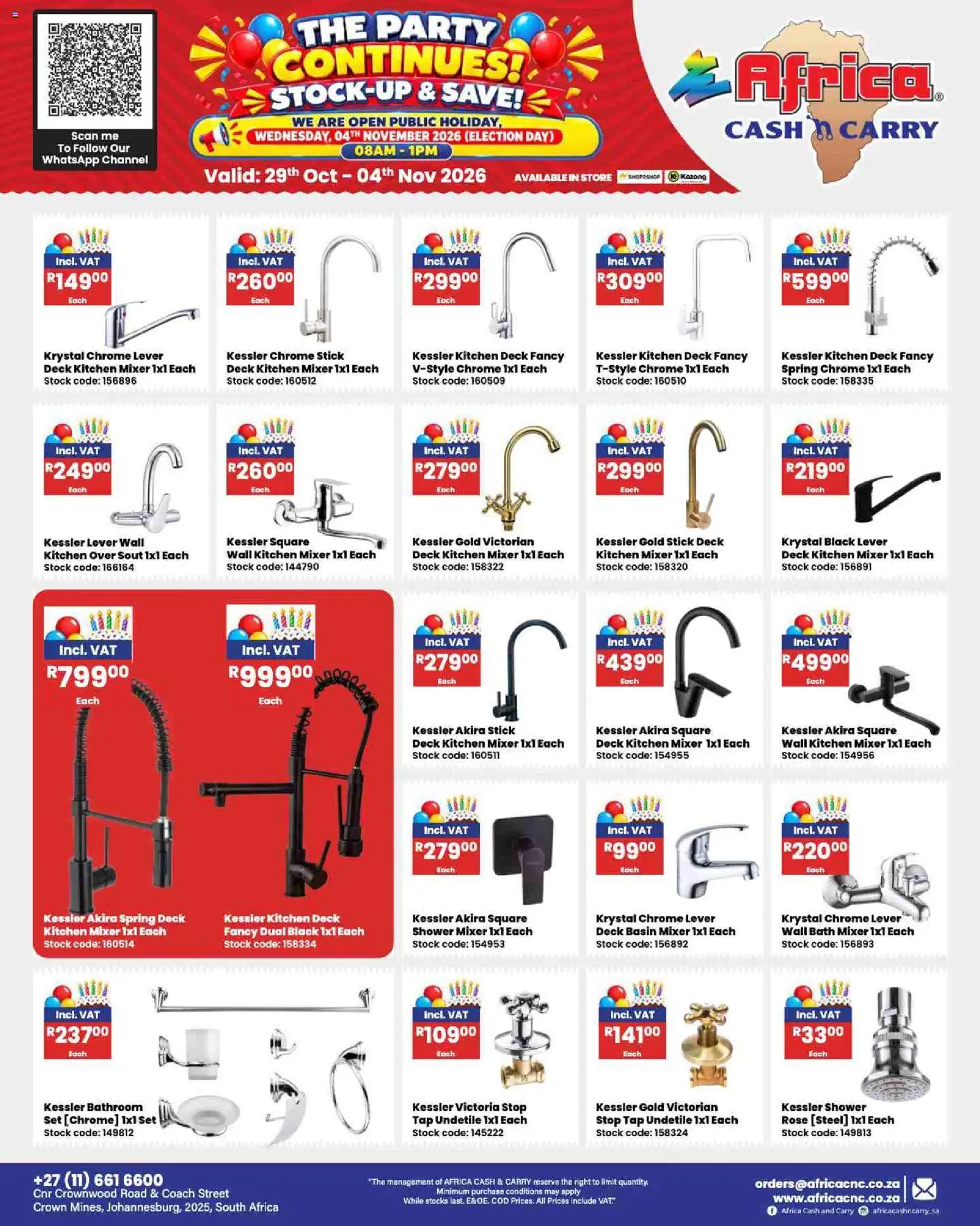 New Africa Cash & Carry catalogue – valid from 29/10/2026 | Page: 65