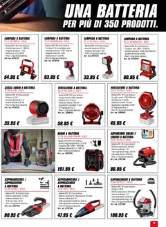 Anteprima del volantino Volantino Einhell	 valido a partire dal 02.02.2026 | Pagina: 17 | Prodotti: Ventilatore, Aspiracenere, Audio, USB