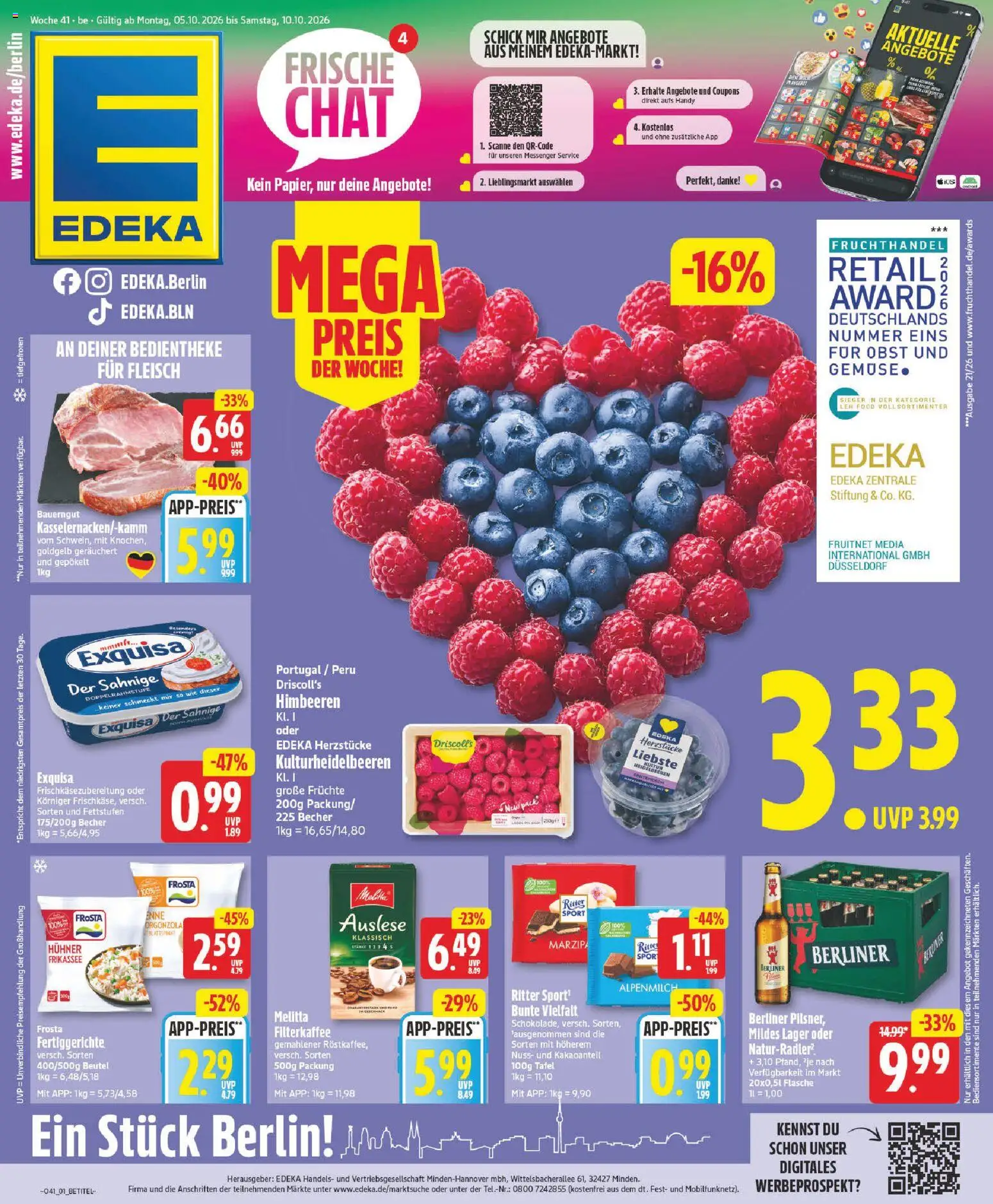 Edeka Prospekt – gültig ab 05.10.2026 | Seite: 1