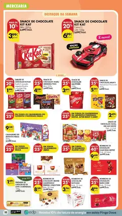 Pré-visualização Pingo Doce folheto válido de 20/10/2026 | Página: 32 | Produtos: Amêndoas, Lindt, Mercearia, Nestlé