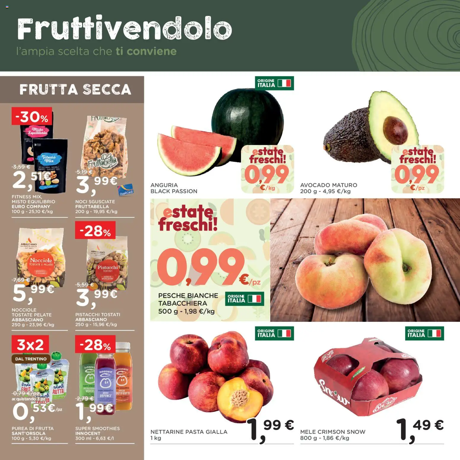 Volantino Poli del 01/07/2026 | Pagina: 2 | Prodotti: Avocado, Pasta, Noci, Pistacchi