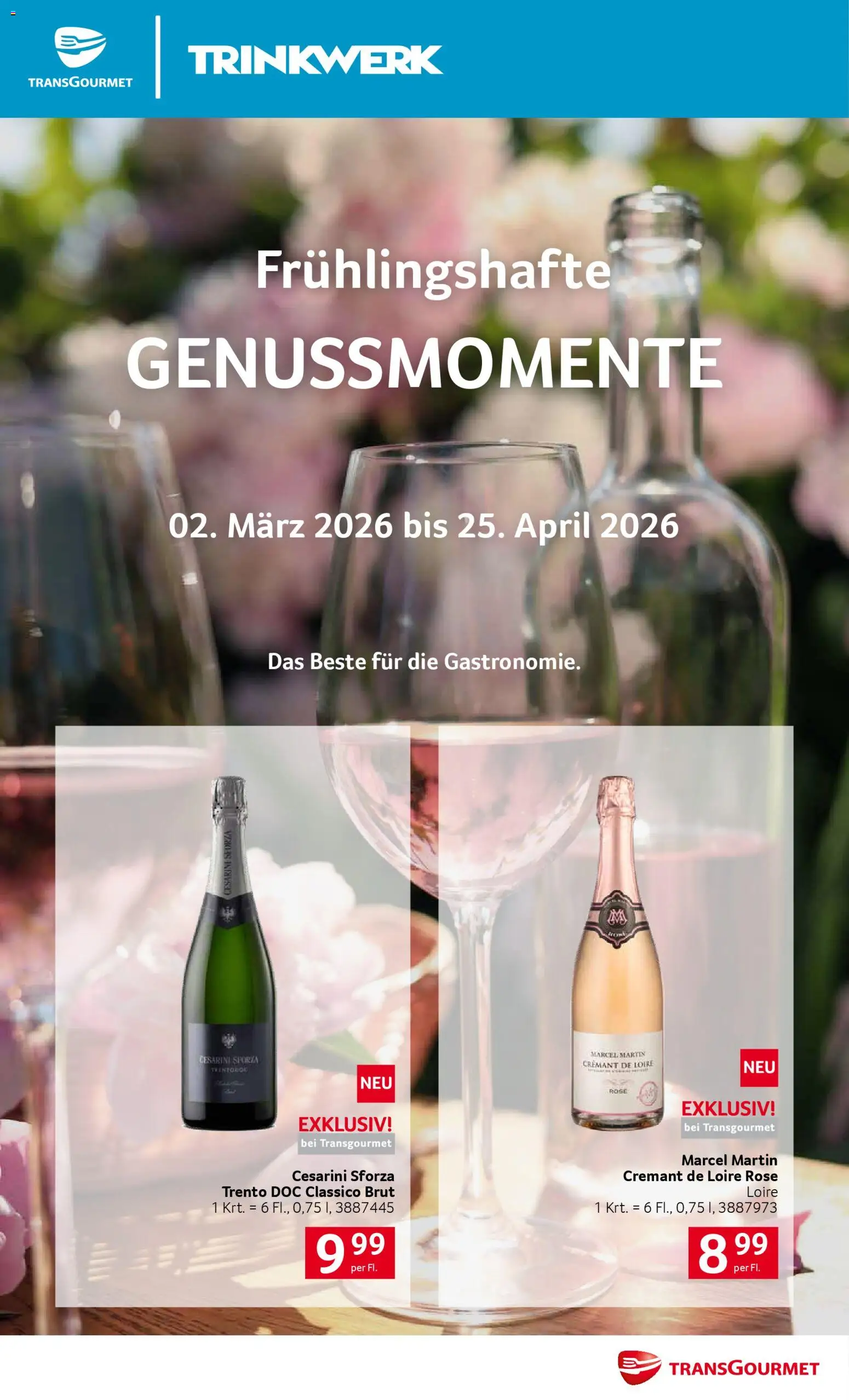 Transgourmet Frühlingshafte Genussmomente gültig ab 02.03.2026 | Seite: 1