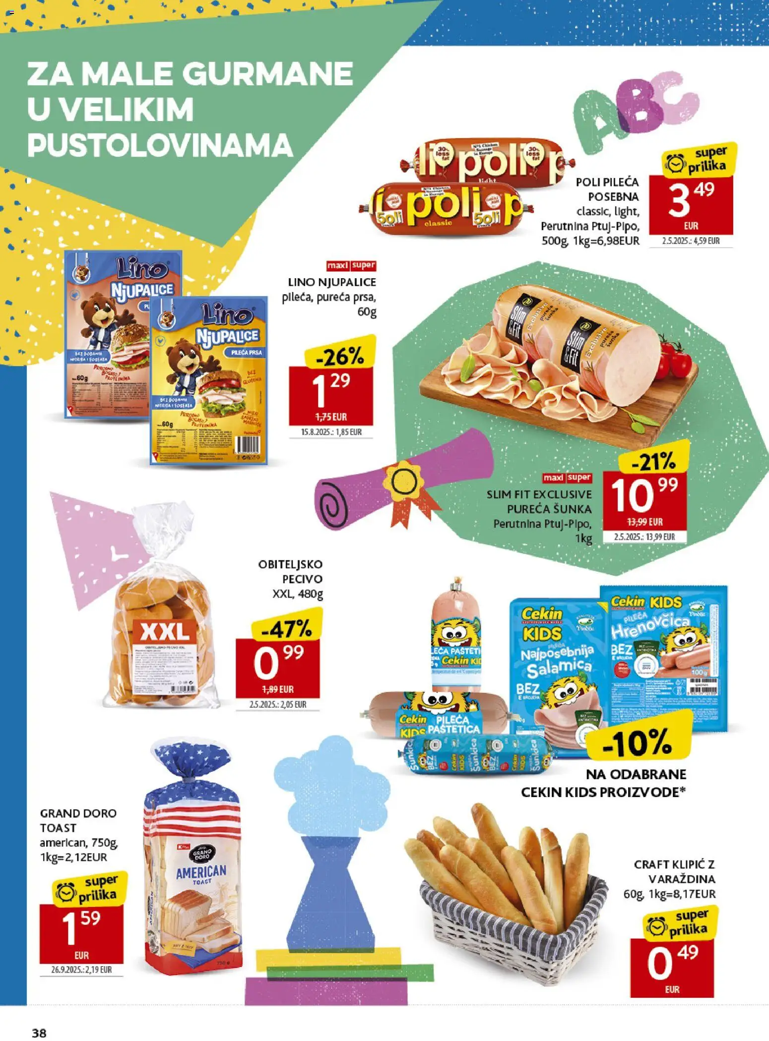 Konzum HR akciós ujság - amely érvényes a következő dátumtól: 2026.08.17. | Oldal: 38