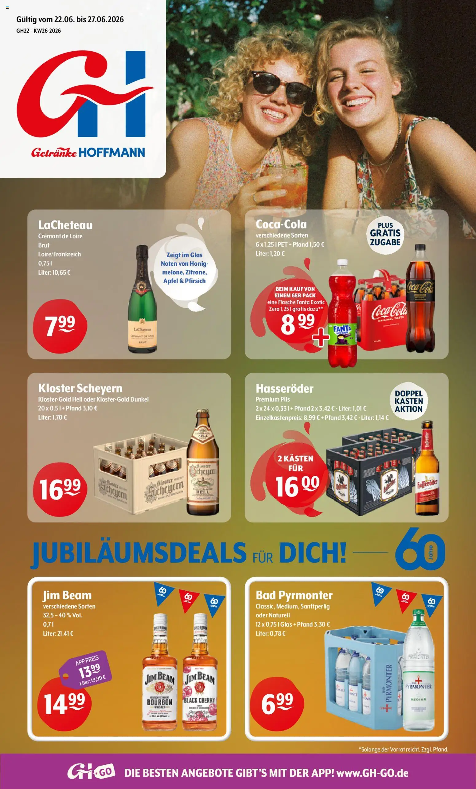 Getränke Hoffmann - Nordrhein - Westfalen – gültig ab 22.06.2026 | Seite: 1