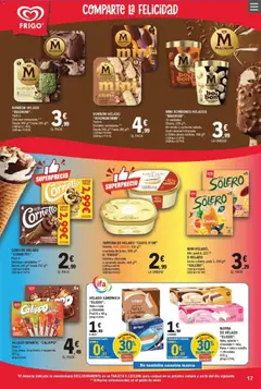 Vista previa E.Leclerc folleto válido desde el 29/07/2026 | Página: 17 | Productos: Chocolate, Helado