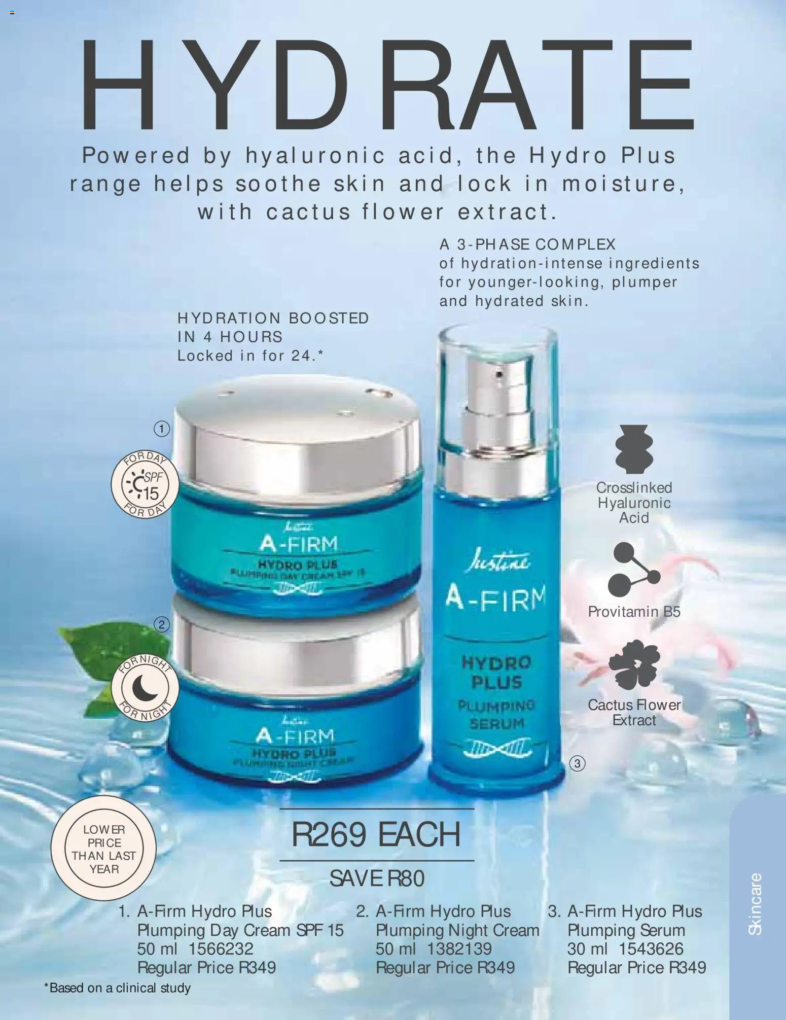 New Justine catalogue – valid from 01/08/2026 | Page: 44 | Products: Lock, Cream, Night cream, Day cream