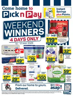 Pick n Pay specials catalogue – valid from 14.05.2026