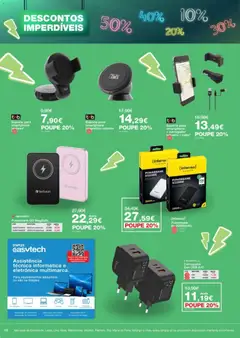 Pré-visualização Staples Descontos Imperdíveis válido de 15/06/2026 | Página: 10 | Produtos: Smartphone, Cabo, USB