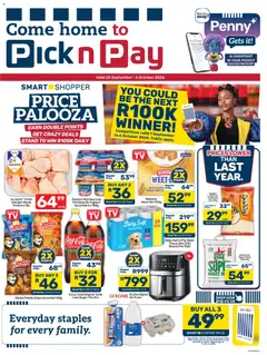 Pick n Pay specials catalogue – valid from 25/09/2026