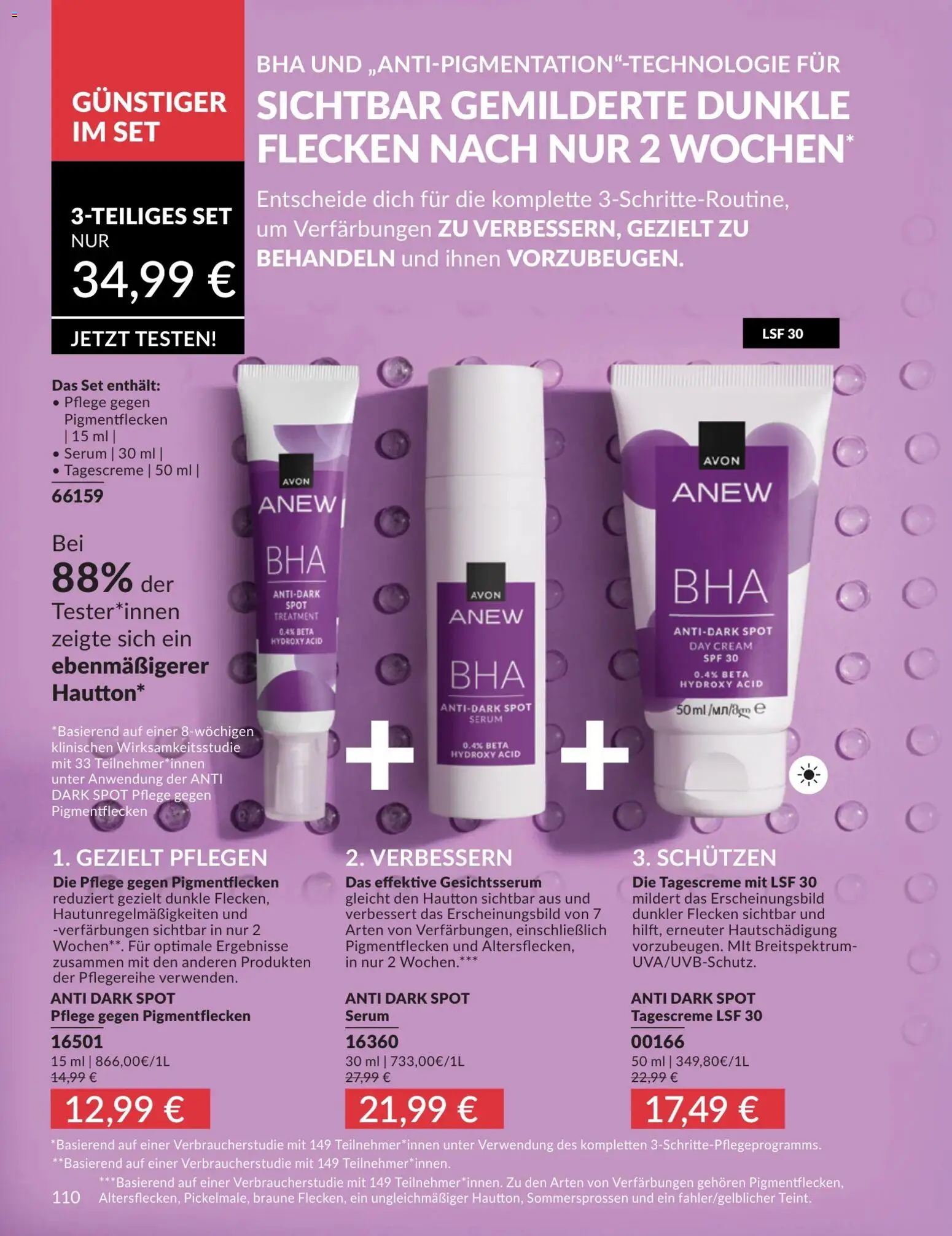 AVON Katalog Juli 2026 – gültig ab 01.07.2026 | Seite: 110 | Produkte: Serum, Tagescreme