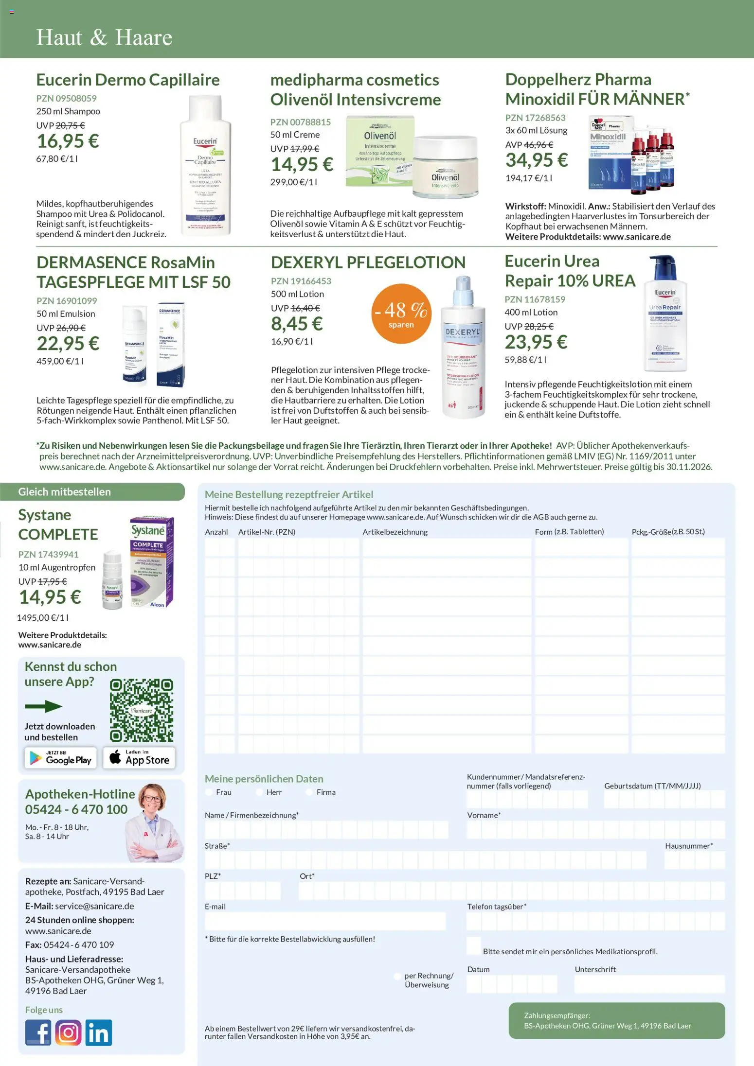 Sanicare Prospekt – gültig ab 23.09.2026 | Seite: 7 | Produkte: Bad, Creme, Telefon, Uhr