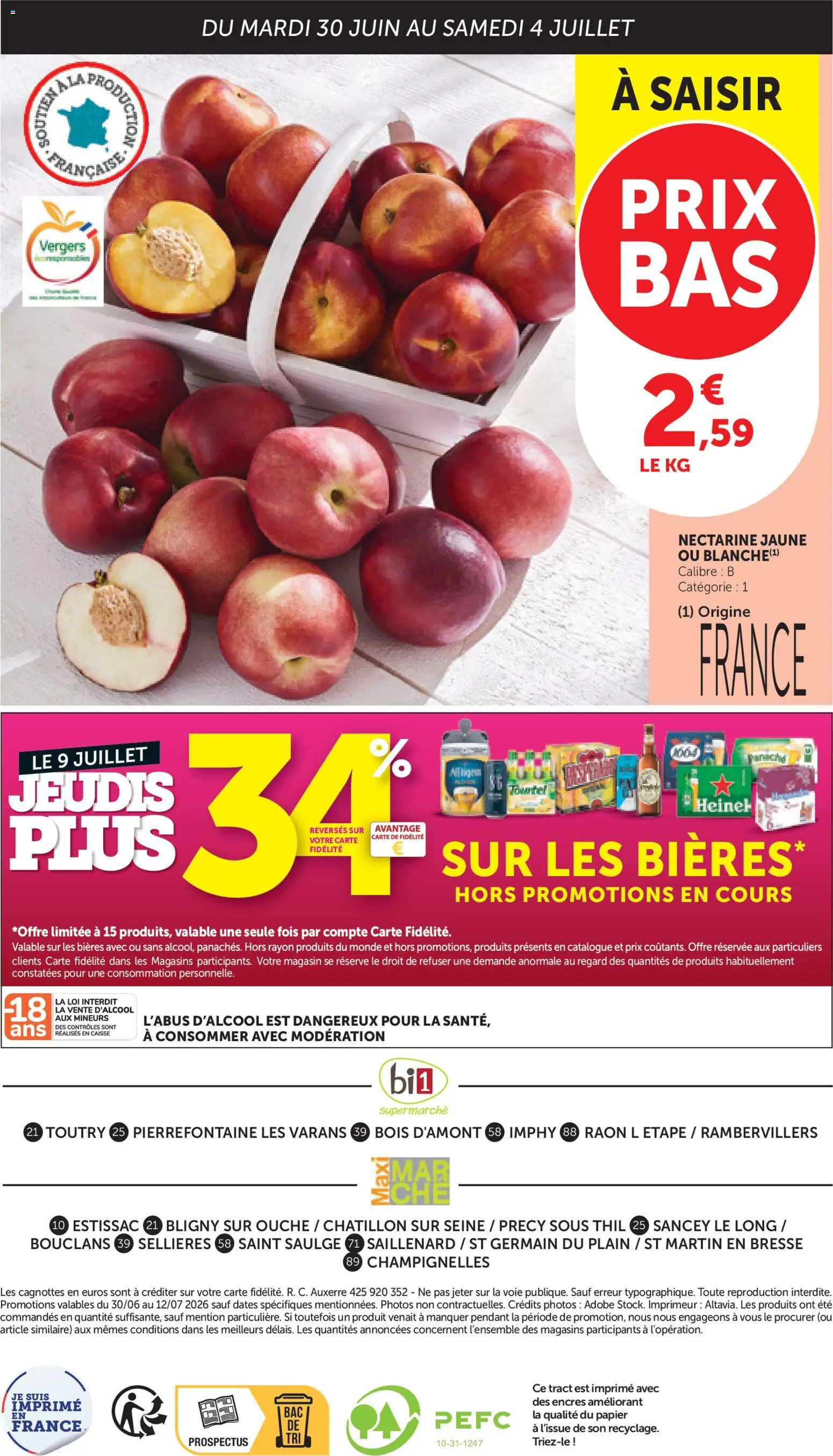 {H1} | Page: 12 | Produits: Nectarine