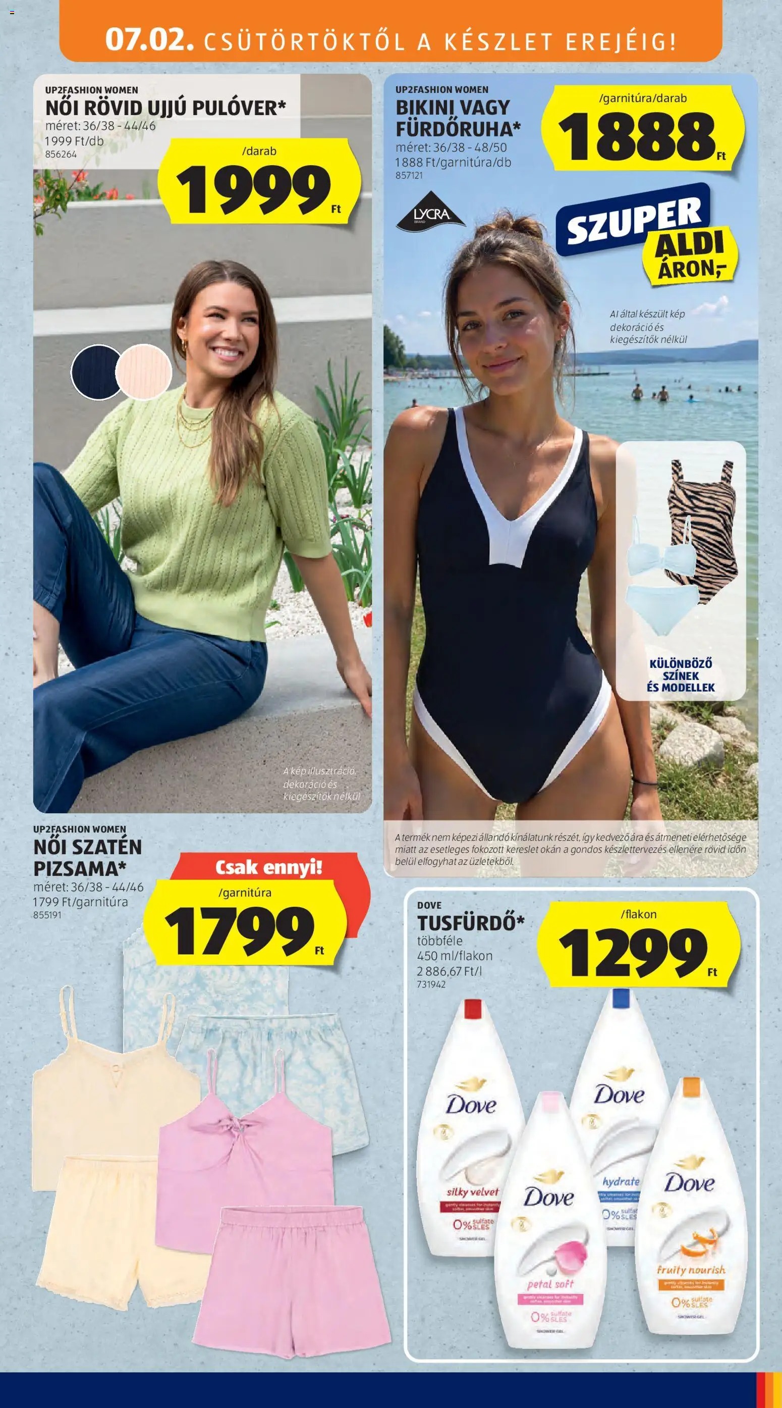 Aldi akciós ujság - amely érvényes a következő dátumtól: 2026.07.02. | Oldal: 3 | Termékek: Bikini, Dekoráció