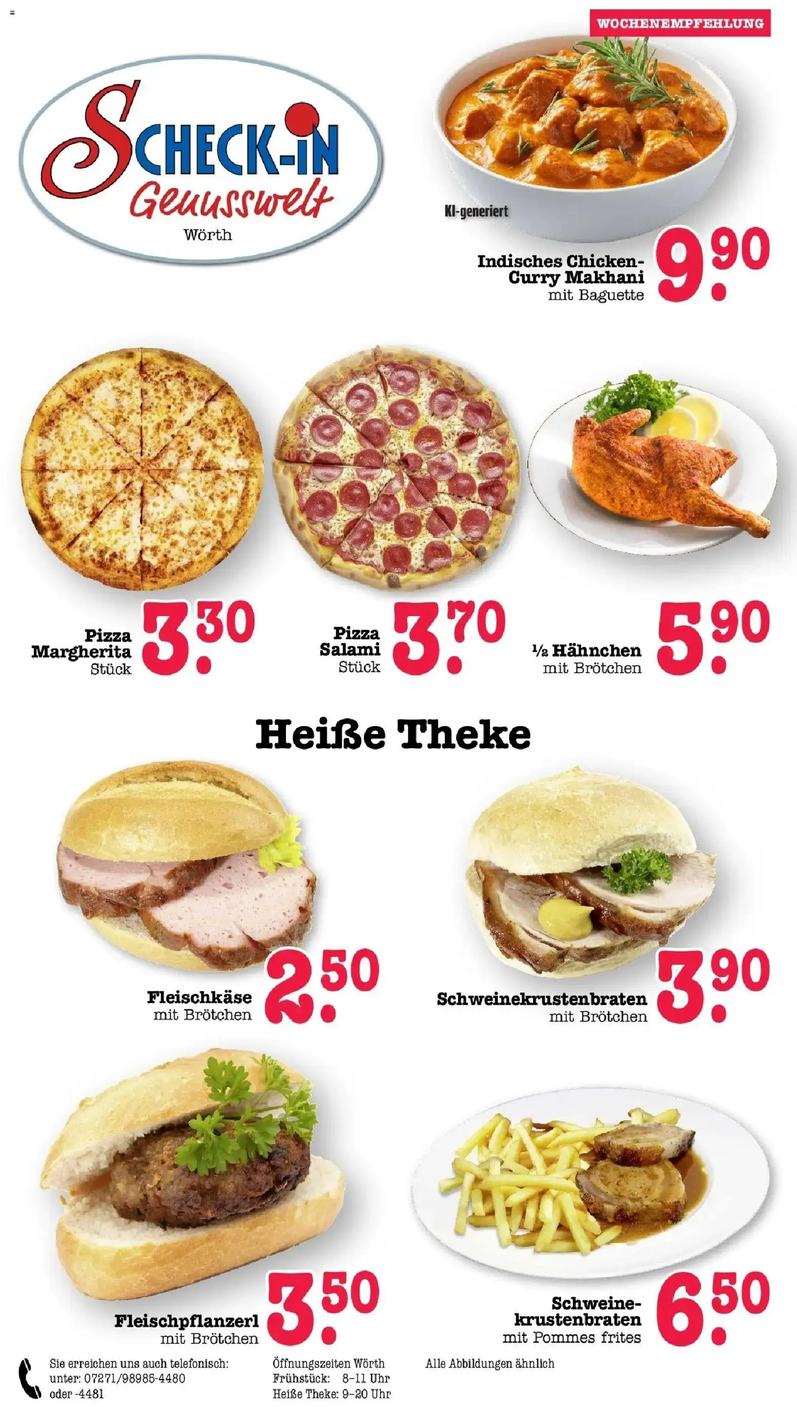 Marktkauf Prospekt Wörth Am Rhein (ab 24.08.2026) » Angebote online | Seite: 14 | Produkte: Hahnchen, Theke, Krustenbraten, Salami