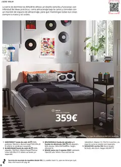 Vista previa Catálogo IKEA Muebles para el dormitorio válido desde el 01/02/2026 | Página: 8 | Productos: Col, Somier, Ropa de cama, Cojín