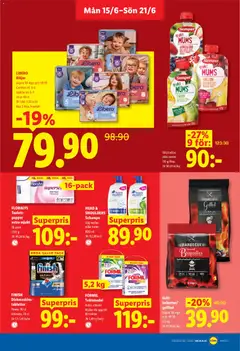 Lidl erbjudanden - Förhandsvisning av reklamblad från butik Lidl aktuell från 15.06.2026 | Sida: 14