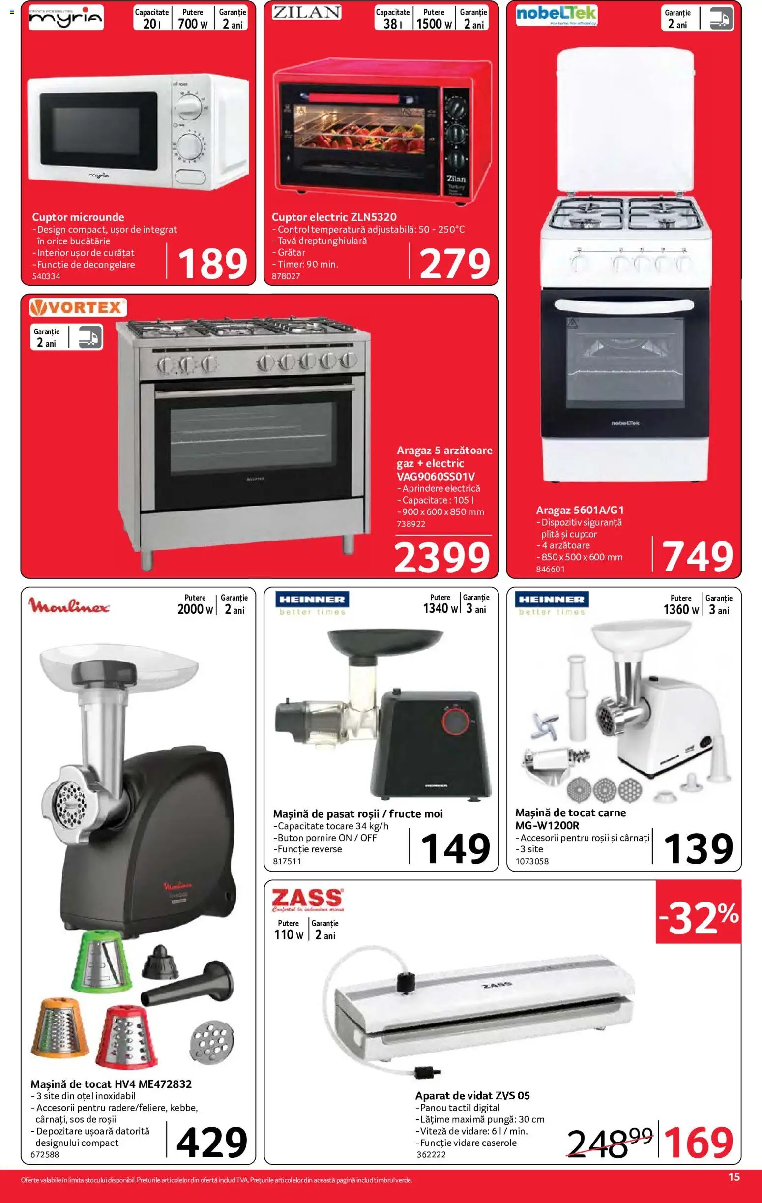 Noul catalog Selgros – valabil de la 21.08.2026 | Pagină: 15 | Produse: Tava, Depozitare, Sos, Cârnați