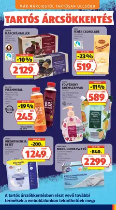 RIQUET FEHÉR CSOKOLÁDÉ, 100 g/darab - amely érvényes a következő dátumtól: 07.05.2026 | Oldal: 3