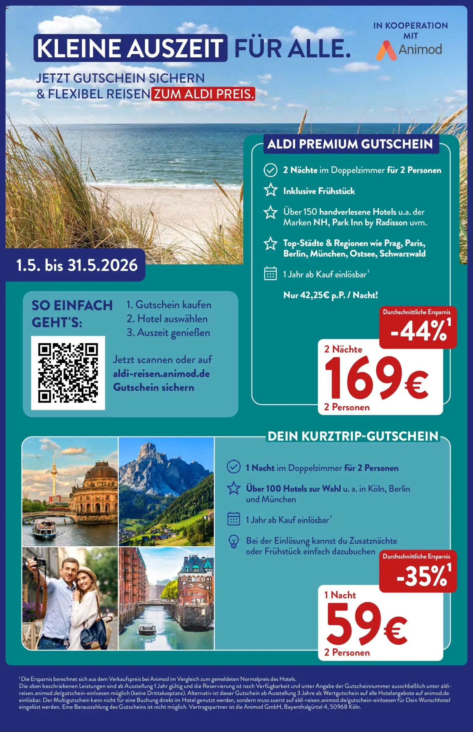 Aldi Reisen Prospekt 	 – gültig ab 01.05.2026 | Seite: 4