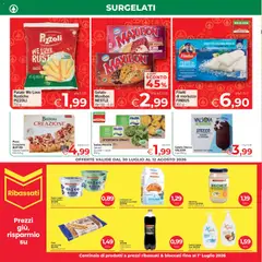 Anteprima del volantino Eurospar volantino Sardegna valido a partire dal 30/07/2026 | Pagina: 6 | Prodotti: Sapone, Merluzzo, Patate, Carote