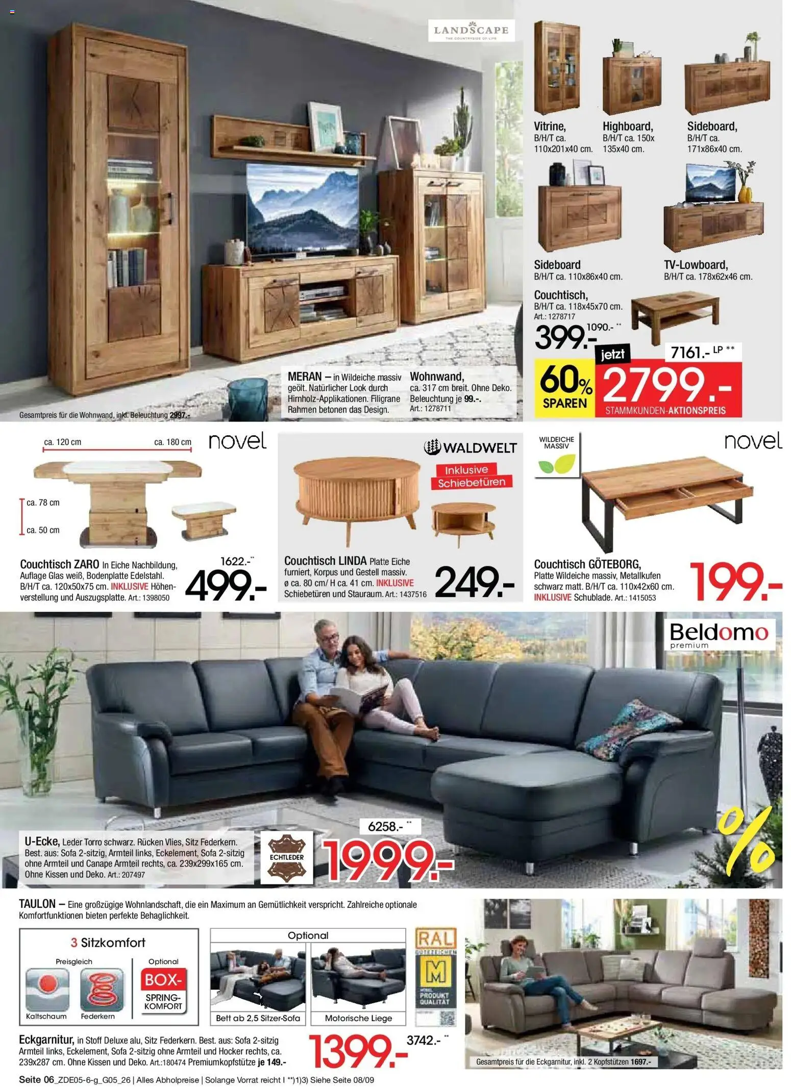 Zurbrüggen MaiDays Shopping – gültig ab 08.05.2026 | Seite: 6 | Produkte: Hocker, Bett, Sofa, Box