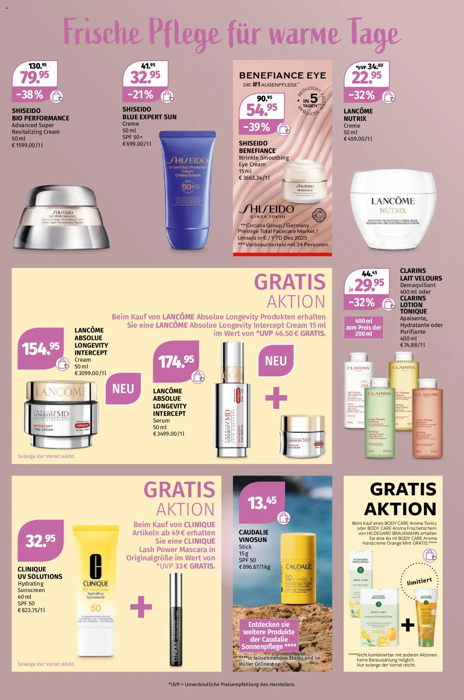 Müller Parfümerie Angebote gültig ab 01.06.2026 | Seite: 9 | Produkte: Creme, Handcreme