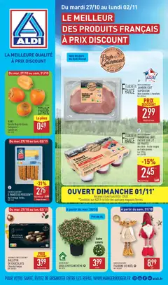 Aldi - Prévisualisation de Aldi catalogue valide à partir de 27/10/2026