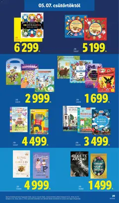Lidl akciós újság - amely érvényes a következő dátumtól: 07.05.2026 | Oldal: 29 | Termékek: Játékok
