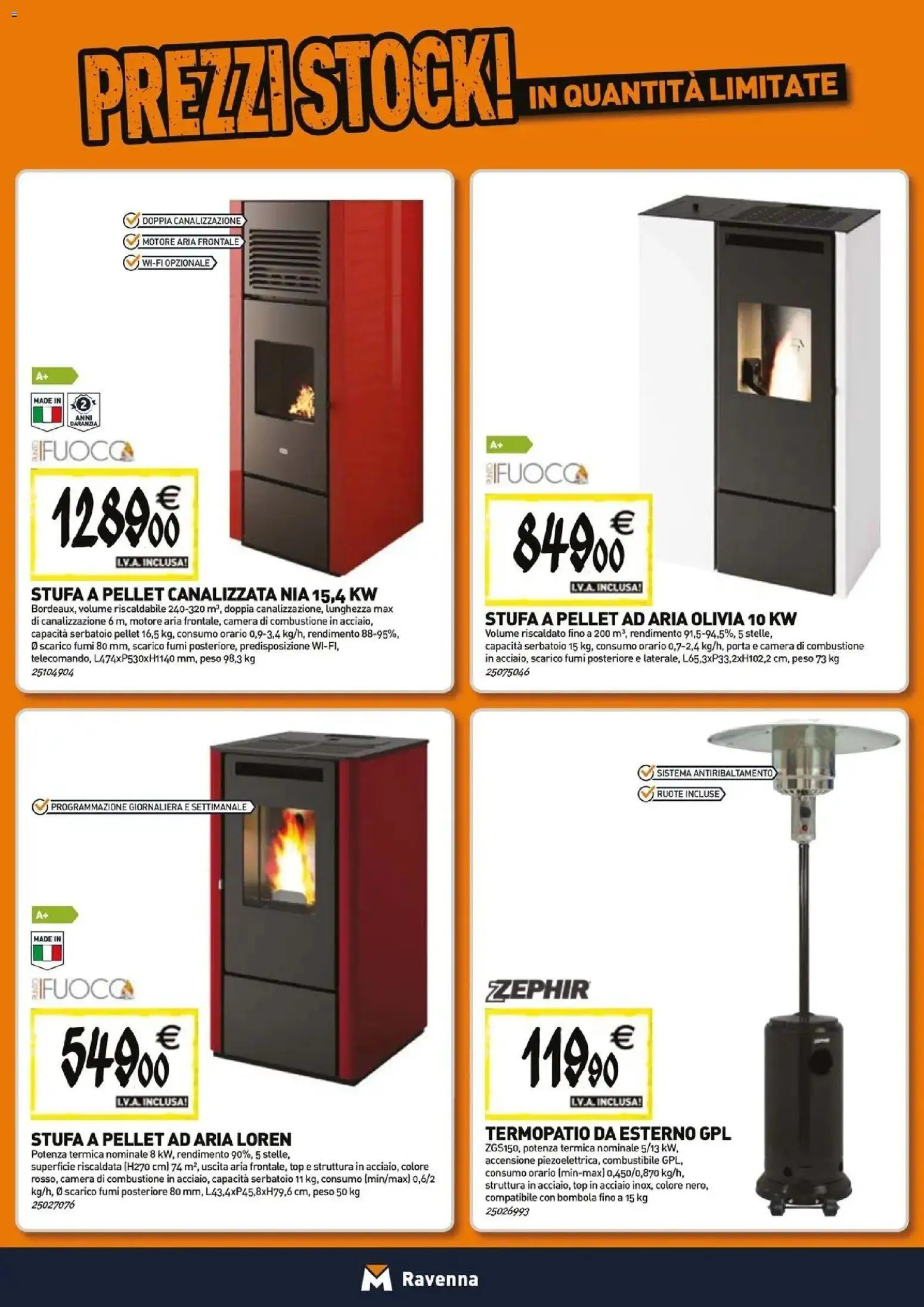 Nuovo Tecnomat catalogo dal 29/10/2026 > offerte anteprima 🛍️ | Pagina: 9 | Prodotti: Pellet, Porta, Stufa a pellet, Top