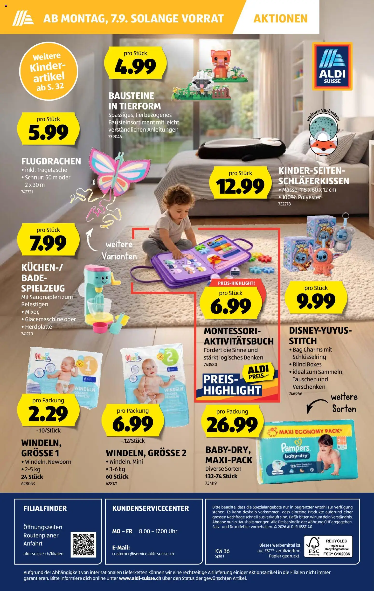 Aldi aktionen – gültig ab 03.09.2026 | Seite: 40