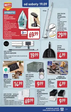 Pogląd oferty "Aldi gazetka - Hity od Środy i od Soboty" - ważna od 16.09.2026 | Strona: 17
