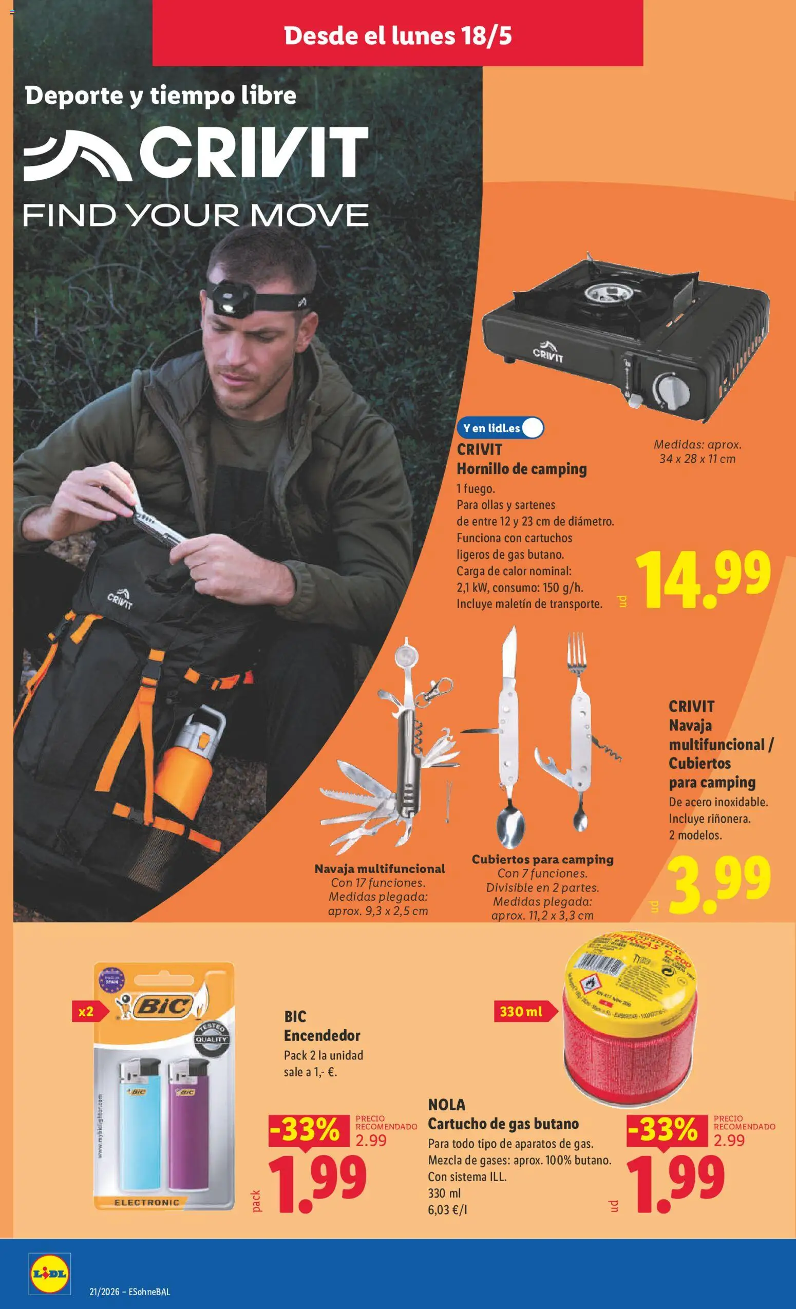 Lidl folleto de bazar │ válido desde el 18.05.2026 | Página: 10