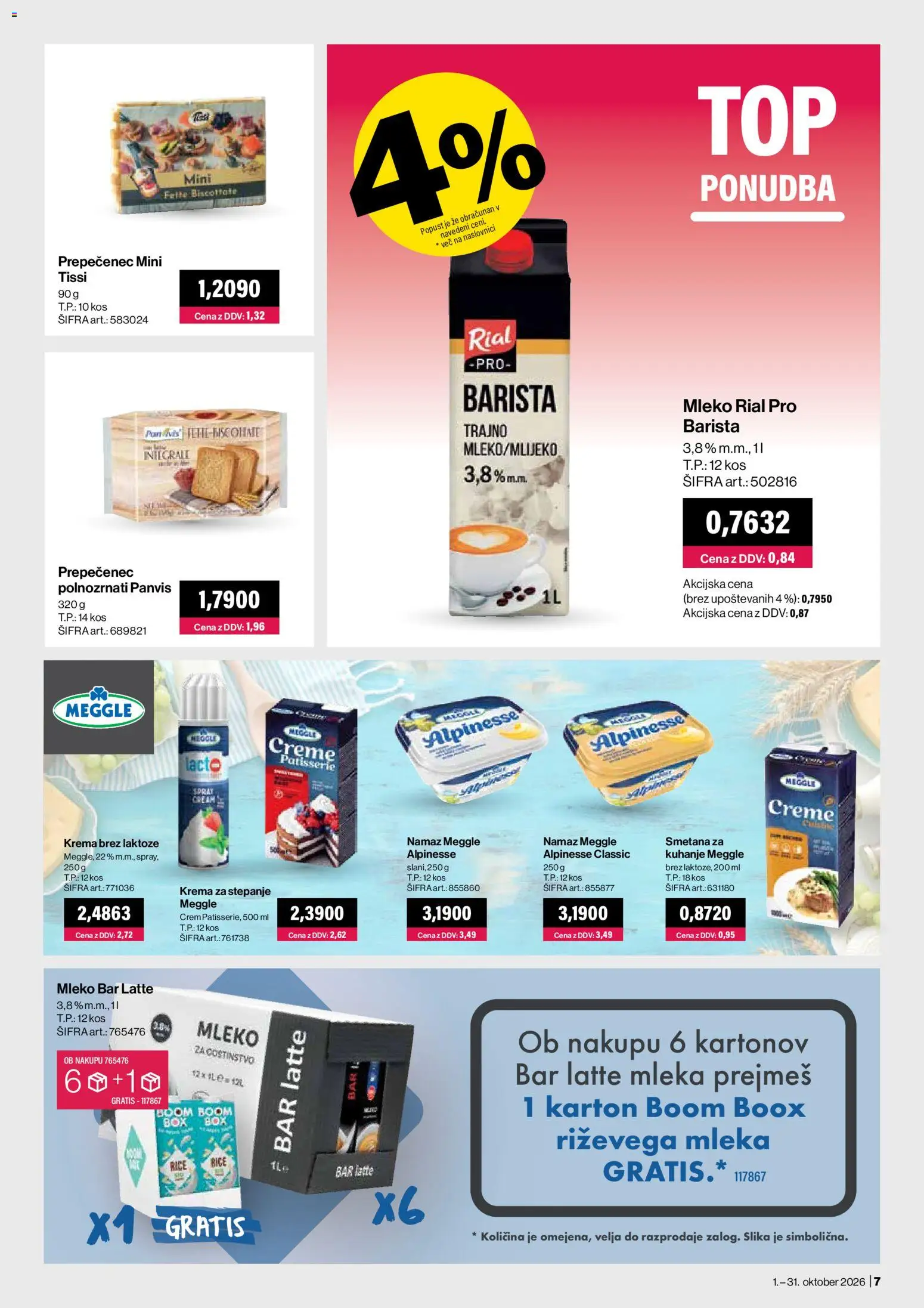 Novi Mercator katalog ponudbe – veljaven od 01.10.2026 | Stran: 7