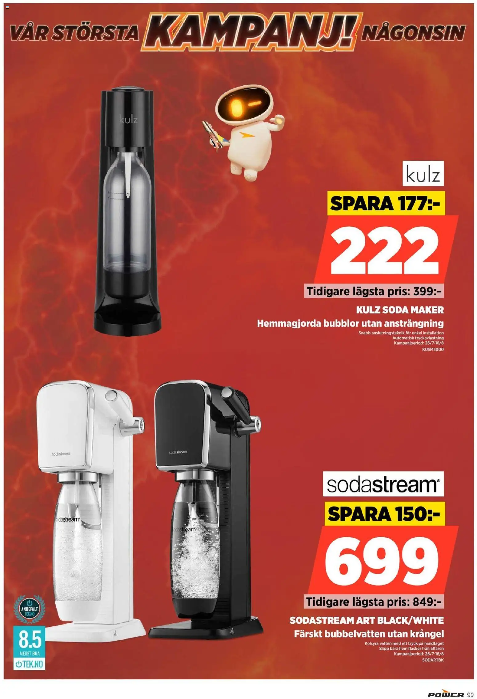 Power reklamblad aktuell från 03/08/2026 | Sida: 99