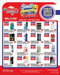 Africa Cash & Carry specials catalogue – valid from 25.05.2026