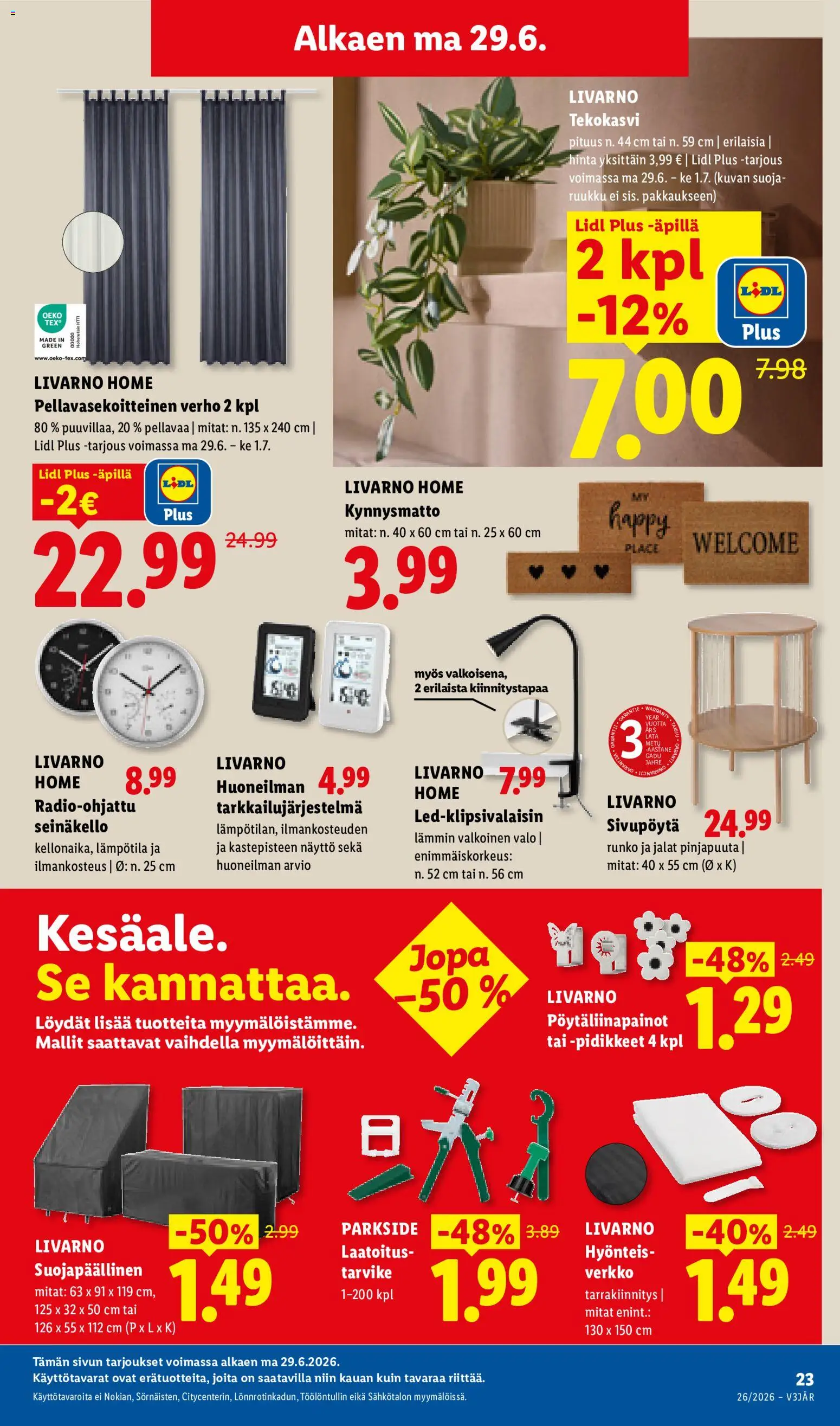 Lidl tarjoukset - Helsinki – voimassa 25/06/2026 alkaen | Sivu: 31