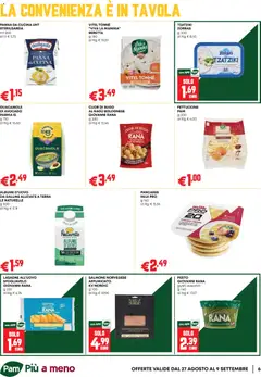 Anteprima del volantino PAM volantino Occasioni Extra valido a partire dal 27/08/2026 | Pagina: 6 | Prodotti: Salmone, Pesto, Fettuccine, Terra