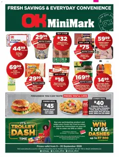OK Foods specials catalogue – valid from 09/09/2026