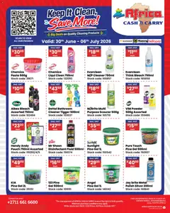 Africa Cash & Carry specials catalogue – valid from 30/06/2026