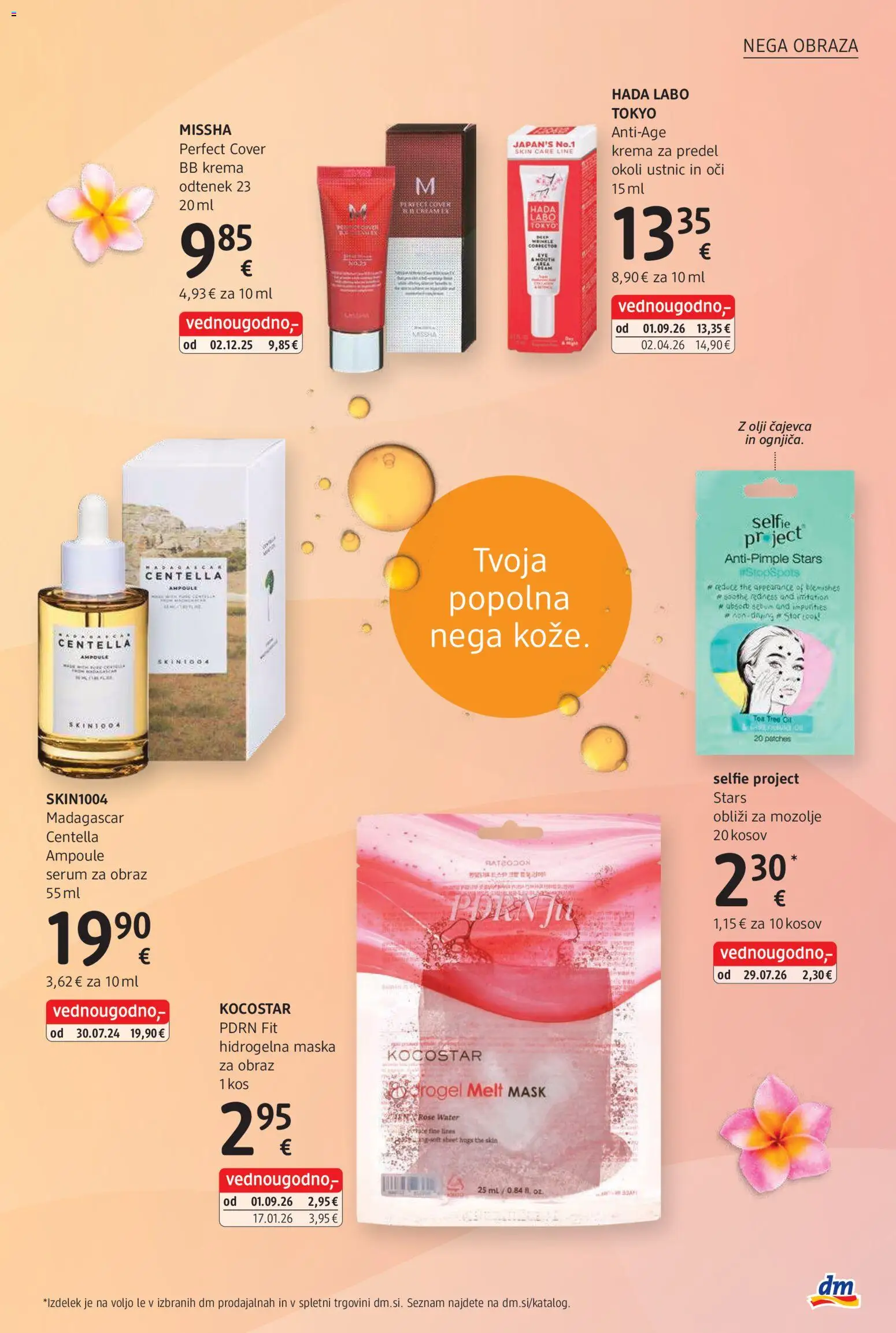 Novi DM Drogerie Markt katalog ponudbe – veljaven od 01.09.2026 | Stran: 11 | Izdelki: Maska za obraz, Bb krema, Krema, Maska