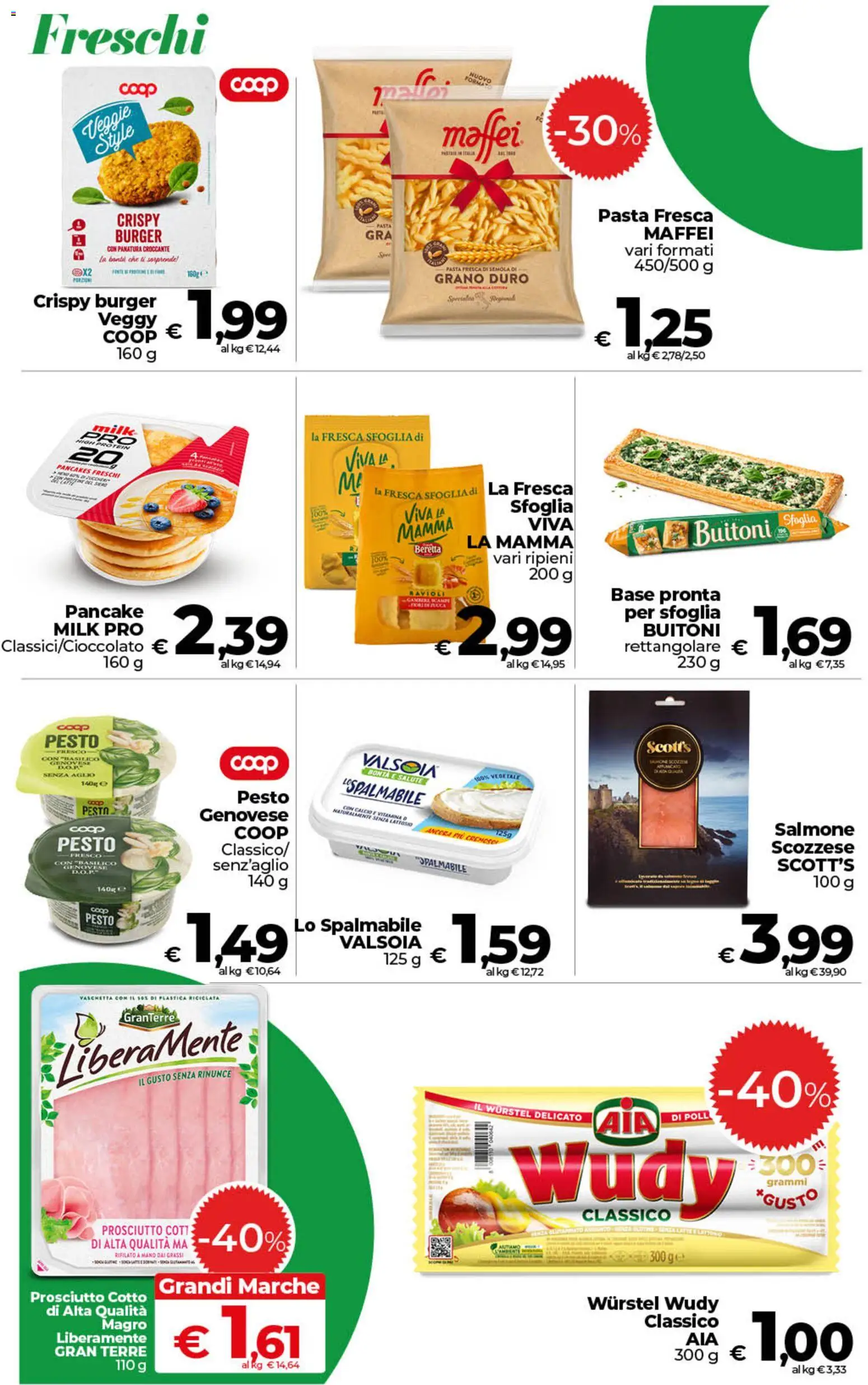 Volantino COOP del 18.06.2026 | Pagina: 14 | Prodotti: Salmone, Aglio, Basilico, Ravioli