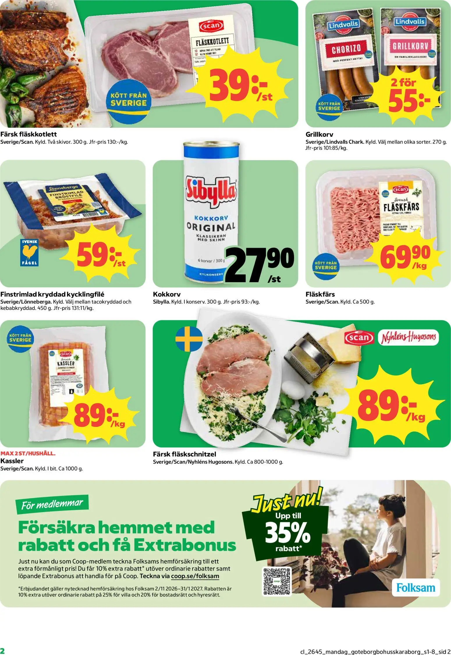 Coop reklamblad aktuell från 02/11/2026 | Sida: 2