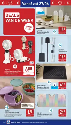 Aldi folder week 26 - Voorbeeld van een folder van Aldi, geldig van 22.06.2026 | Pagina: 30 | Producten: Deurmat
