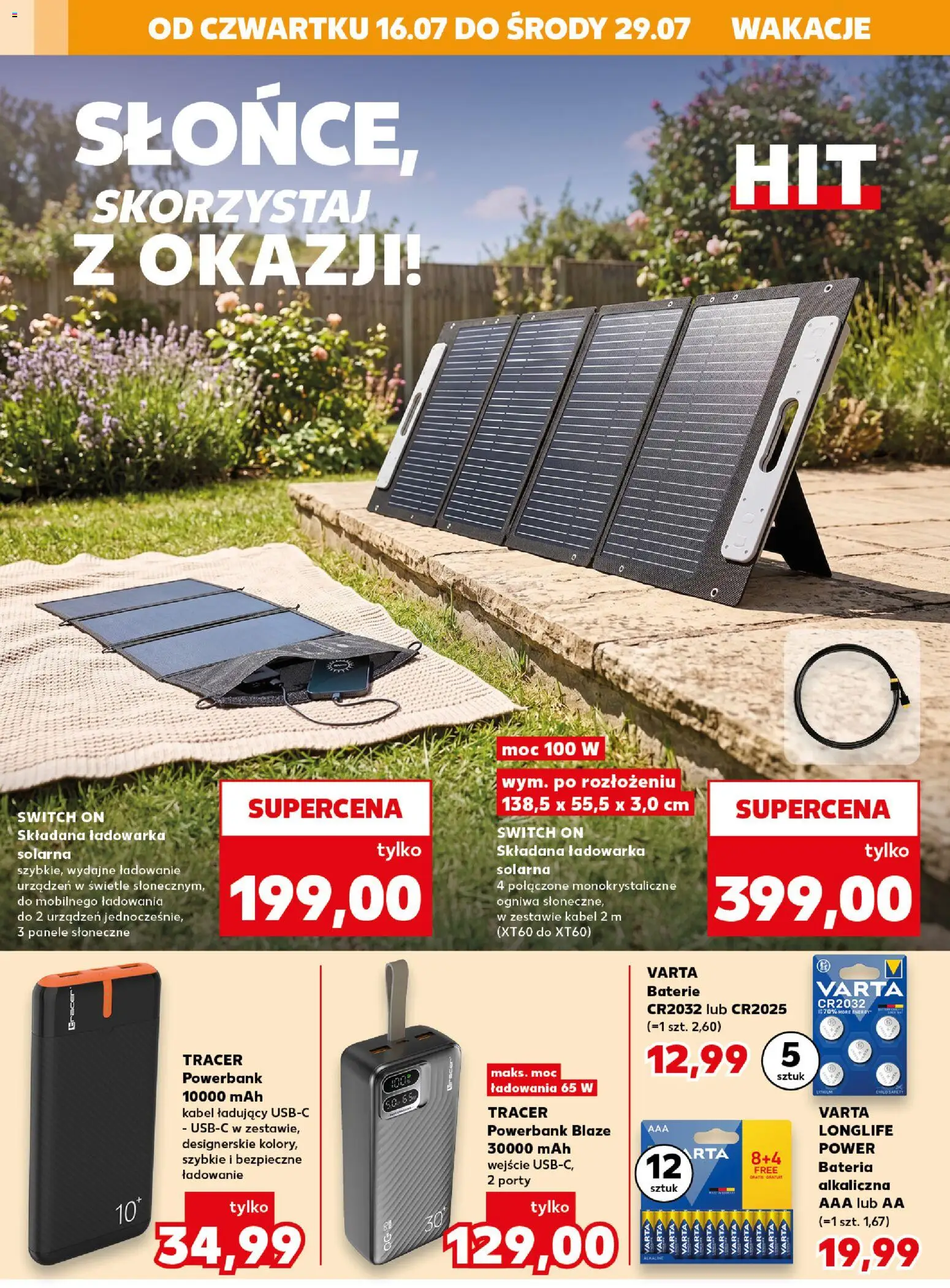 Kaufland Polsko leták - Złap okazje od 16.07.2026 | Strana: 6 | Produkty: Kabel, Switch On, Baterie